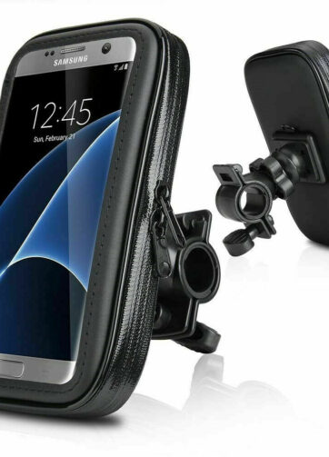 Supporto impermeabile porta cellulare telefono per la moto bici borsa universale