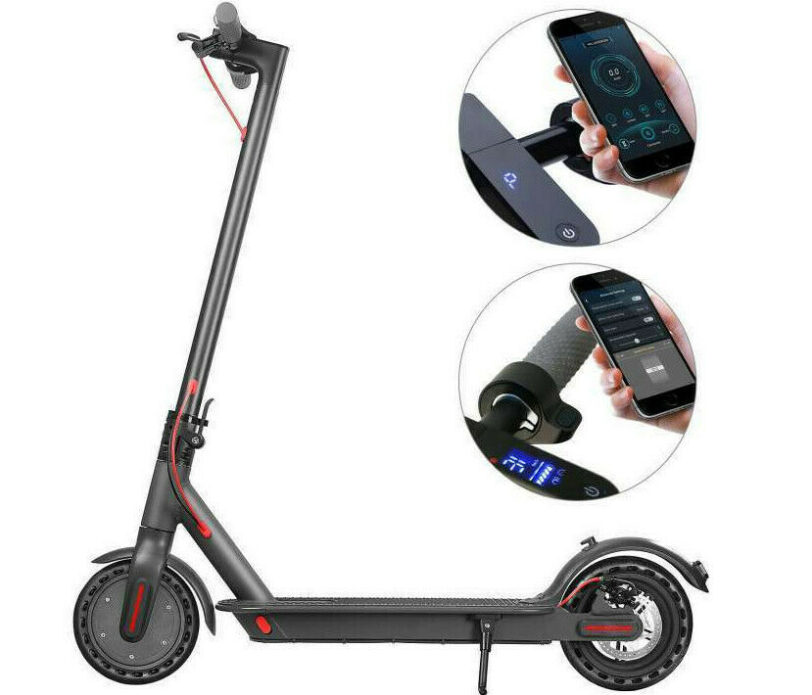 MONOPATTINO ELETTRICO N.T.L 350 WATT   ADULTO E-SCOOTER LITIO 30 KM DURATA APP