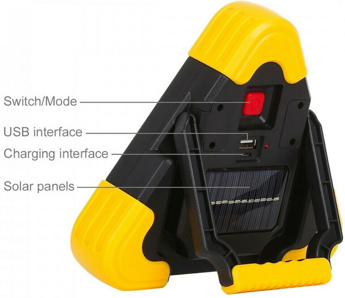 Triangolo Emergenza + custodia stradale RHUTTEN sicurezza incidente  catarifrangente auto