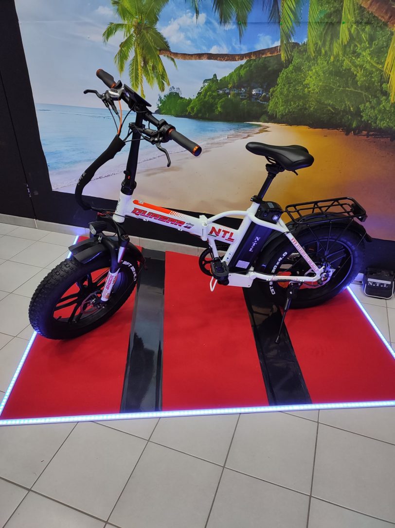 FAT BIKE QUASAR N.T.L -250W 48v 14.5 ah MADE IN EUROPA - immagine 6