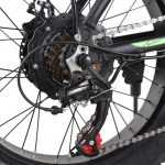 BIKE ELETTRICA 250 WATT- SNIVY Elettrica , Bicicletta Elettr250w 20 '' * 4.0 con Batteria agli Ioni di Litio 48v 15ah LG ) - immagine 4