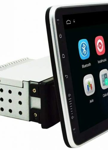 AUTORADIO ANDROID 11″ STEREO AUTO UNIVERSALE 1 DIN GPS NAVI WI-FI BT ESTRAIBILE+omaggio retrocamera