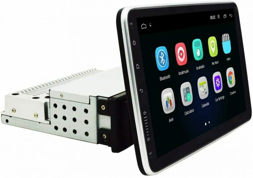 AUTORADIO ANDROID 11″ STEREO AUTO UNIVERSALE 1 DIN GPS NAVI WI-FI BT ESTRAIBILE+omaggio retrocamera