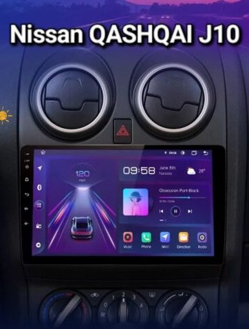 AUTORADIO ANDROID 10 COMPLETO X NISSAN  QASHQAI 2 RAM ANDROID 10 BLUTHOOT-GPS-YO