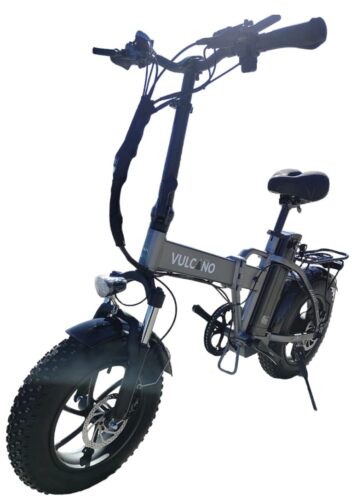 Bici elettrica Fat Bike Vulcano Little v1.4 250W 48V Potenziata con cerchi in lega