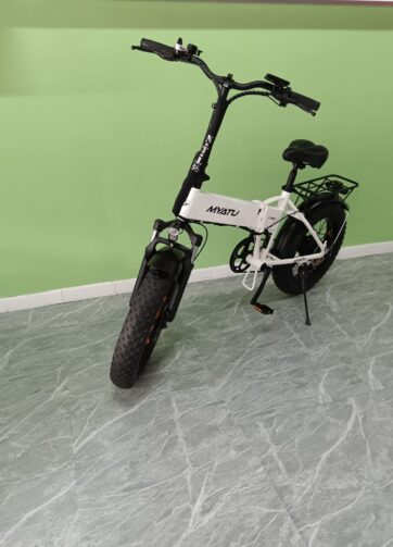 Myatu e-Bike 20"" bici elettrica pieghevole con motore 250 W Shimano 7 marce