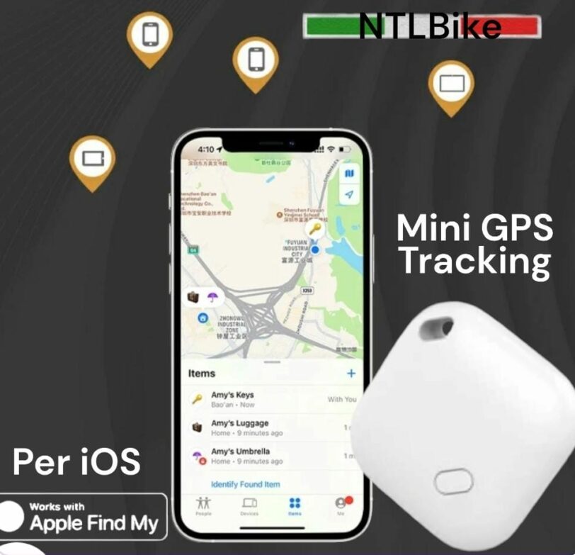 AIRTAG Mini Localizzatore GPS MFI Tracker Funziona APP IOS APPLE IPHONE DOV’È - immagine 3
