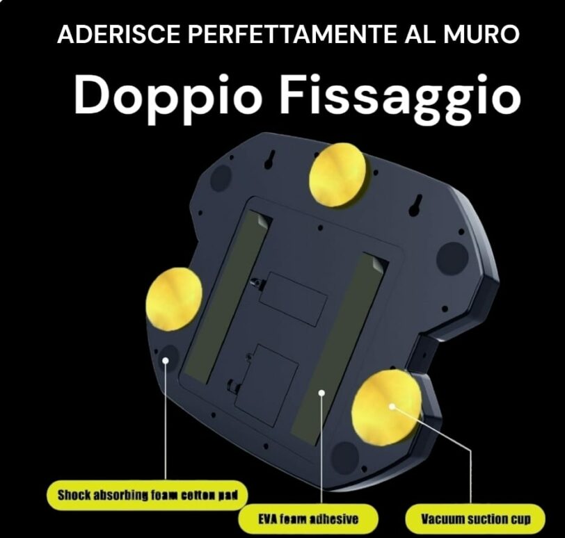MACCHINA BOXE MUSICALE DA PUGILATO DA PARETE PER ALLENAMENTO CON BLUETOOTH, PER BAMBINI - immagine 4