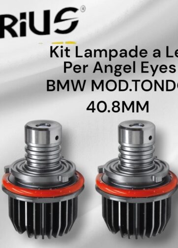 KIT LAMPADE A LED PER ANGEL EYES BMW MOD. TONDO 40.8MM MARCA SIRIUS