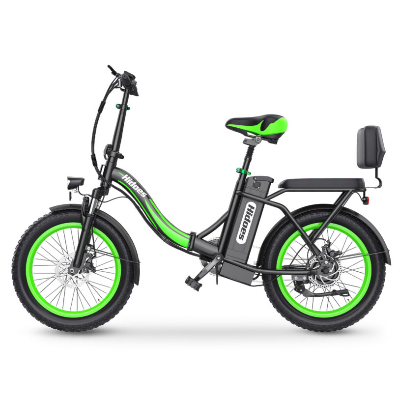Bici Elettrica Pieghevole Ebike 250W Motore,Hidoes Bicicletta Elettrica 48V 13AH Batteria Rimovibile Gamma 35Miles,Bicicletta Pedalata Assistita per Urbana 20" Pneumatici