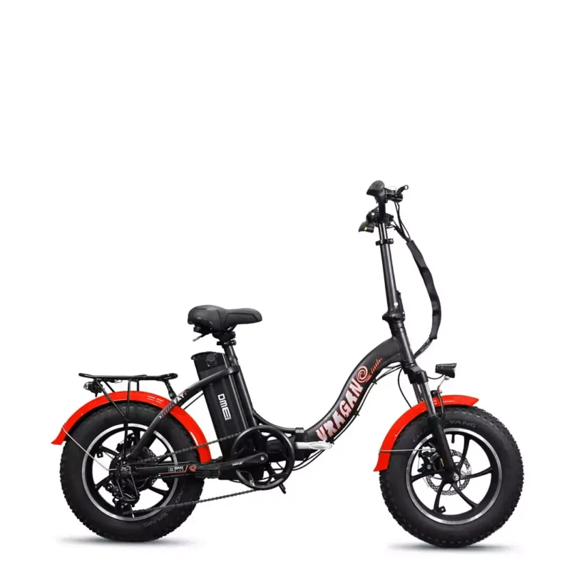 Bici elettrica Fat Bike Uragano Little 16" v1.2 250W 48V Potenziata freni idraulici